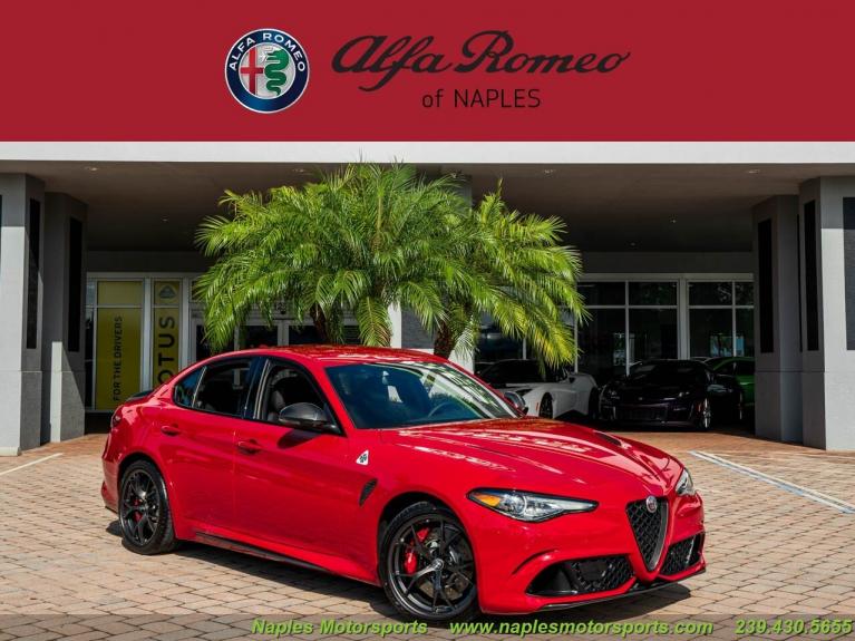 New 2021 Alfa Romeo Giulia Quadrifoglio for sale Sold at Naples Motorsports Inc - Morgan of Naples in Naples FL 34104 1