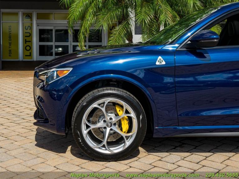 New 2021 Alfa Romeo Stelvio Quadrifoglio for sale Sold at Naples Motorsports Inc - Morgan of Naples in Naples FL 34104 4