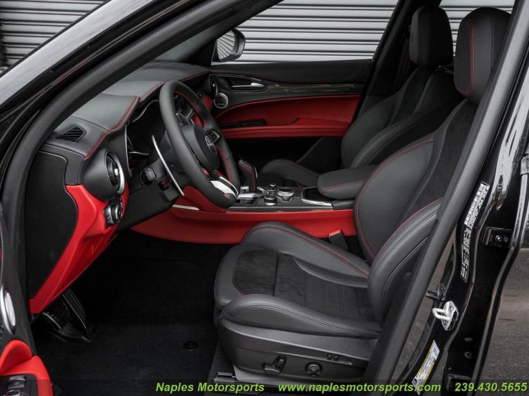 New 2021 Alfa Romeo Stelvio Quadrifoglio for sale Sold at Naples Motorsports Inc - Morgan of Naples in Naples FL 34104 2