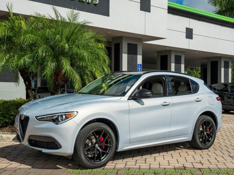 New 2021 Alfa Romeo Stelvio for sale Sold at Naples Motorsports Inc - Morgan of Naples in Naples FL 34104 3