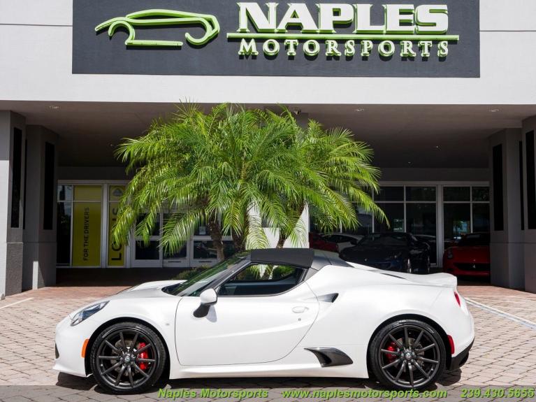 New 2019 Alfa Romeo 4C Spider for sale Sold at Naples Motorsports Inc - Morgan of Naples in Naples FL 34104 3