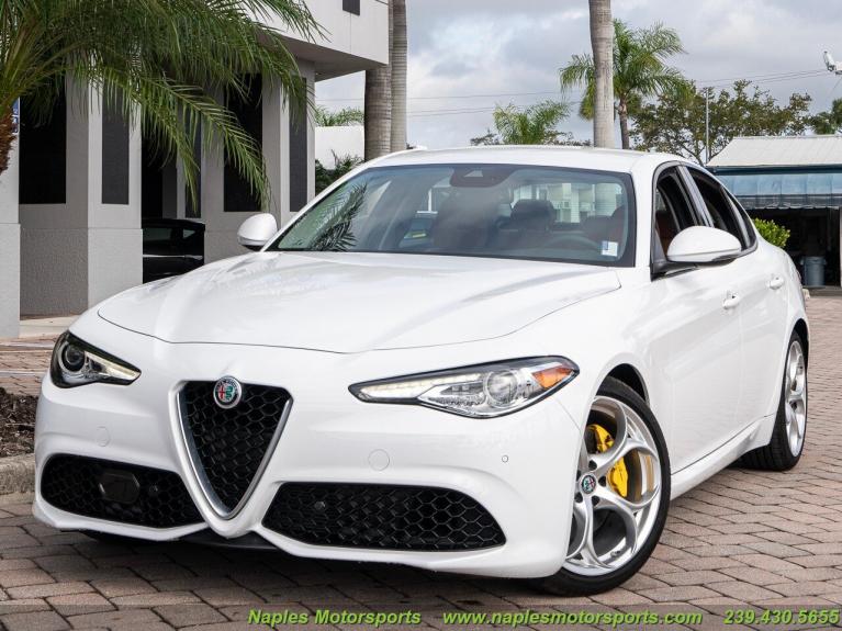 New 2019 Alfa Romeo Giulia for sale Sold at Naples Motorsports Inc - Morgan of Naples in Naples FL 34104 4