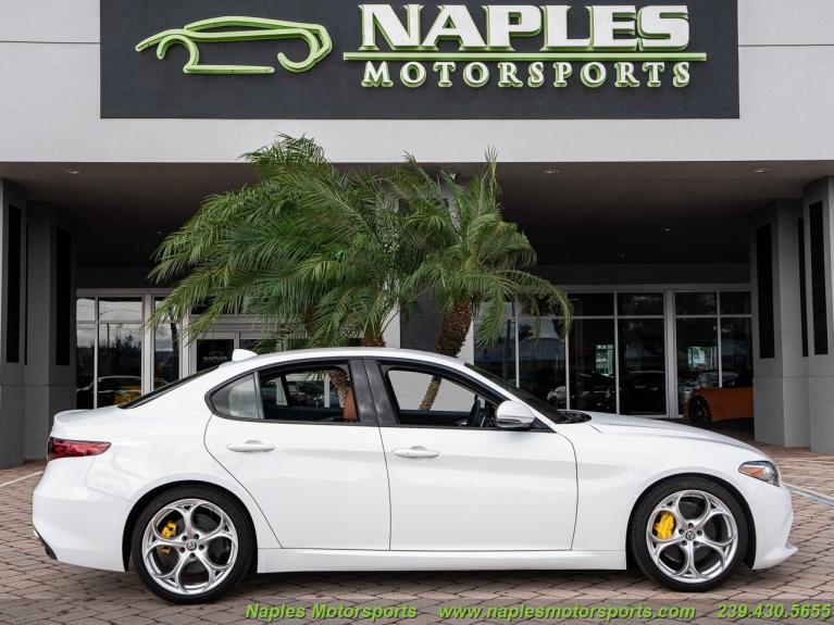 New 2019 Alfa Romeo Giulia for sale Sold at Naples Motorsports Inc - Morgan of Naples in Naples FL 34104 5
