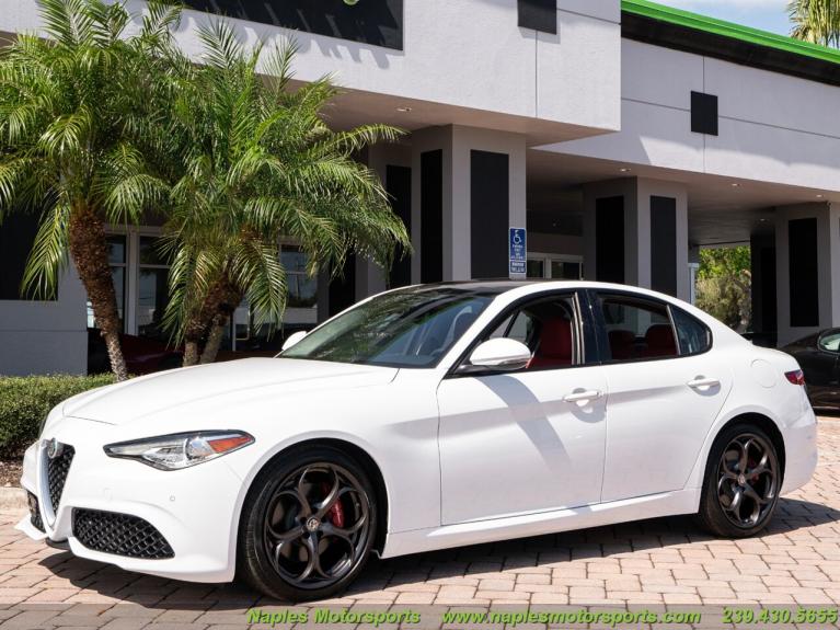 New 2019 Alfa Romeo Giulia for sale Sold at Naples Motorsports Inc - Morgan of Naples in Naples FL 34104 3
