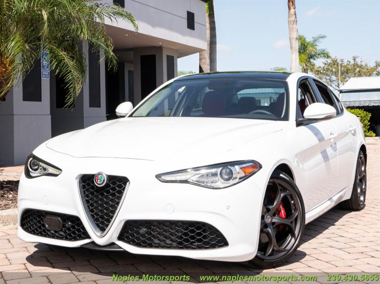 New 2019 Alfa Romeo Giulia for sale Sold at Naples Motorsports Inc - Morgan of Naples in Naples FL 34104 5