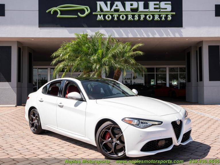 New 2019 Alfa Romeo Giulia for sale Sold at Naples Motorsports Inc - Morgan of Naples in Naples FL 34104 1