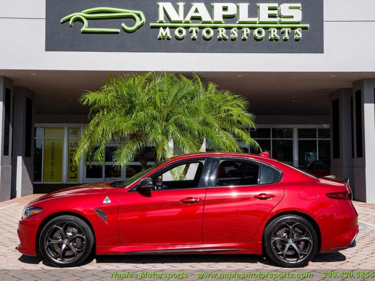 New 2019 Alfa Romeo Giulia for sale Sold at Naples Motorsports Inc - Morgan of Naples in Naples FL 34104 3