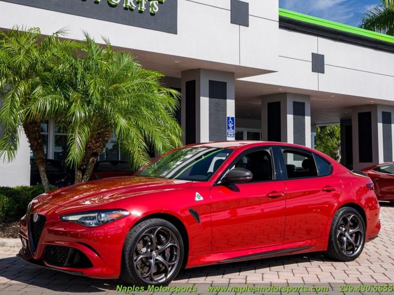 New 2019 Alfa Romeo Giulia for sale Sold at Naples Motorsports Inc - Morgan of Naples in Naples FL 34104 4
