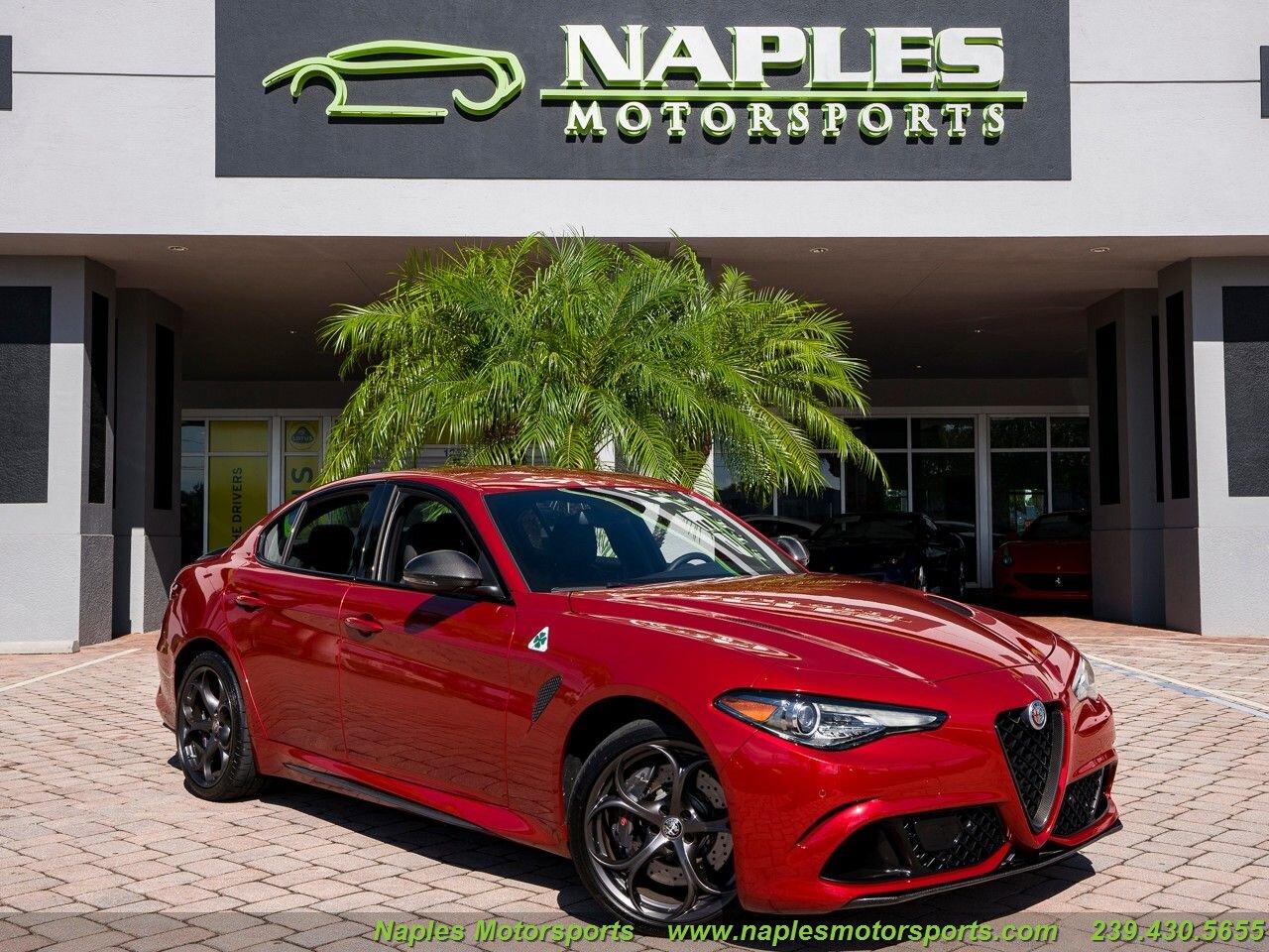 New 2019 Alfa Romeo Giulia for sale Sold at Naples Motorsports Inc - Morgan of Naples in Naples FL 34104 1