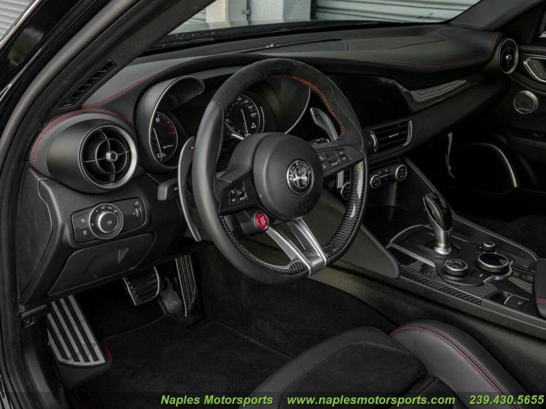 Used 2019 Alfa Romeo Giulia Quadrifoglio for sale Sold at Naples Motorsports Inc - Morgan of Naples in Naples FL 34104 6