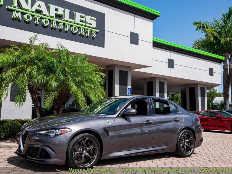 New 2019 Alfa Romeo Giulia for sale Sold at Naples Motorsports Inc - Morgan of Naples in Naples FL 34104 4