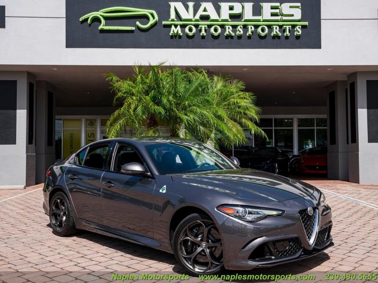 New 2019 Alfa Romeo Giulia for sale Sold at Naples Motorsports Inc - Morgan of Naples in Naples FL 34104 1