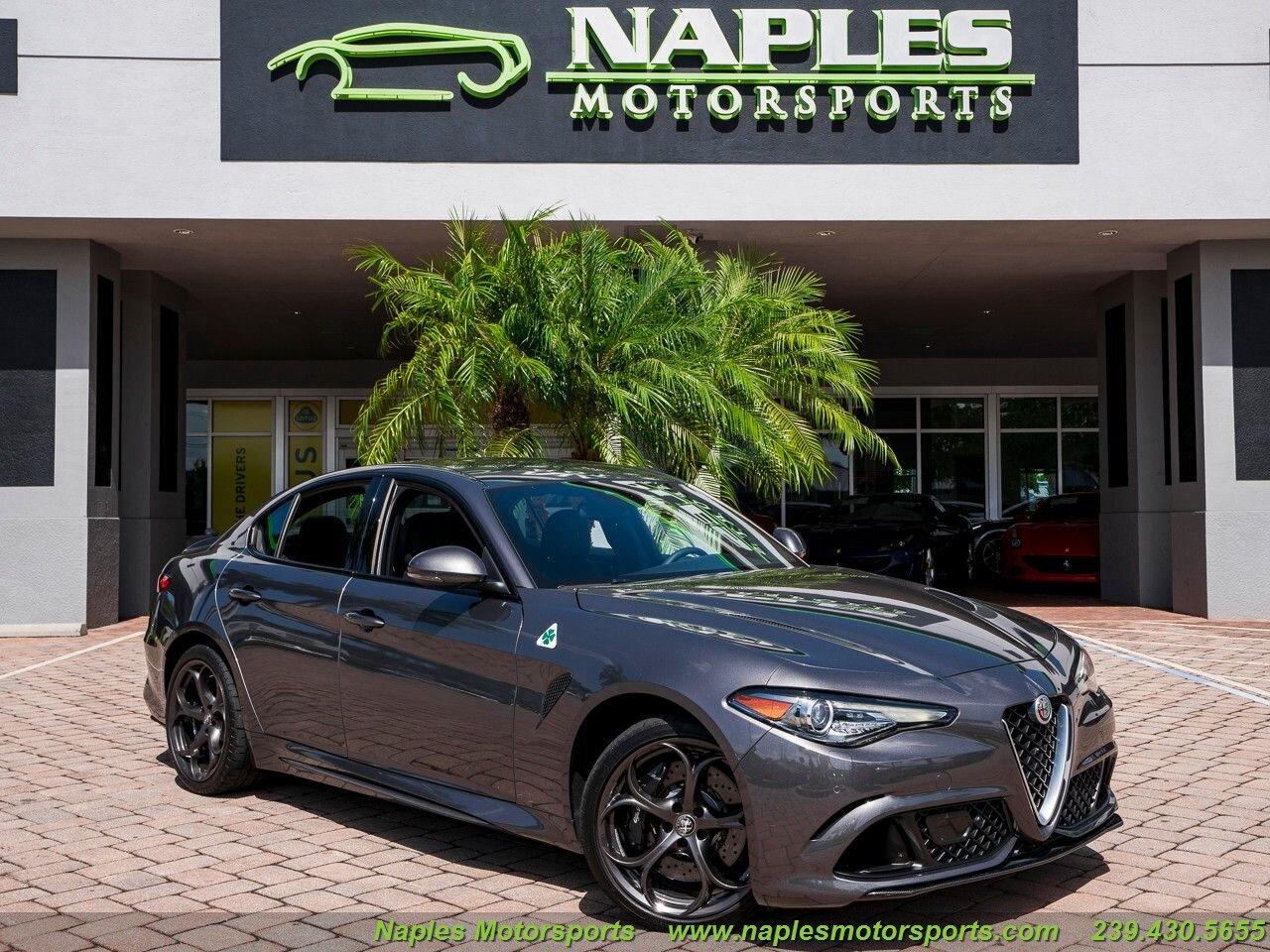 New 2019 Alfa Romeo Giulia for sale Sold at Naples Motorsports Inc - Morgan of Naples in Naples FL 34104 1
