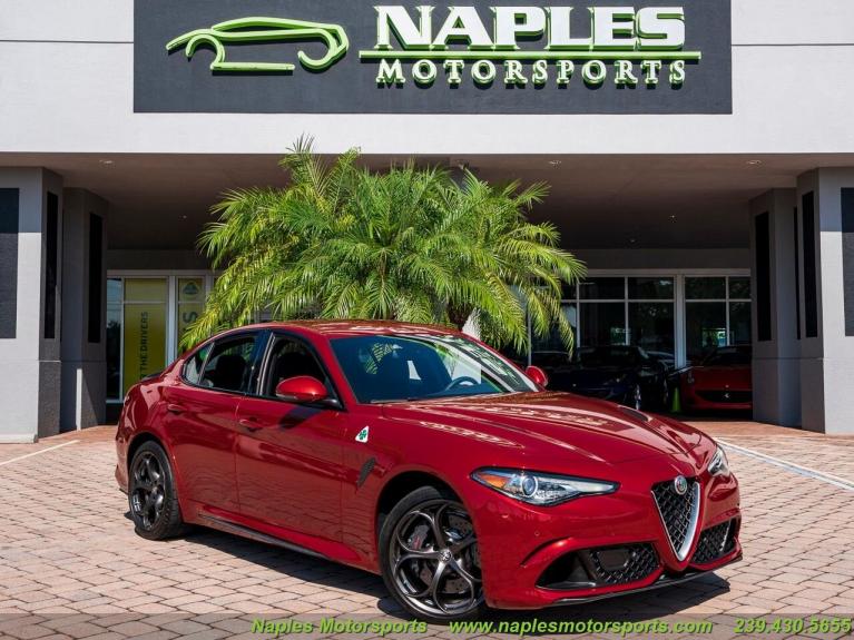 New 2019 Alfa Romeo Giulia for sale Sold at Naples Motorsports Inc - Morgan of Naples in Naples FL 34104 1