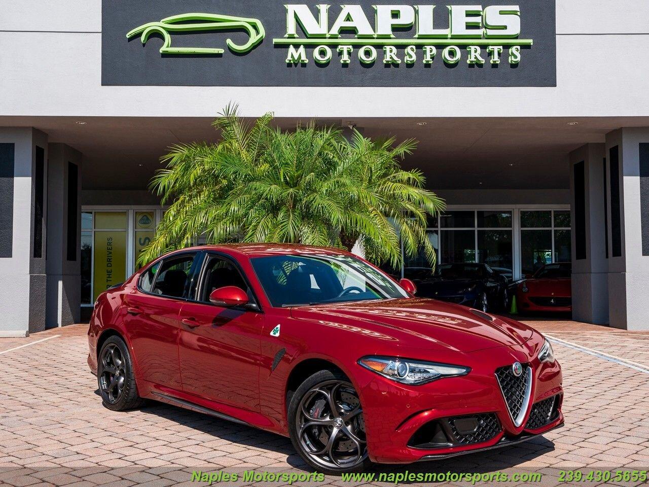 New 2019 Alfa Romeo Giulia for sale Sold at Naples Motorsports Inc - Morgan of Naples in Naples FL 34104 1