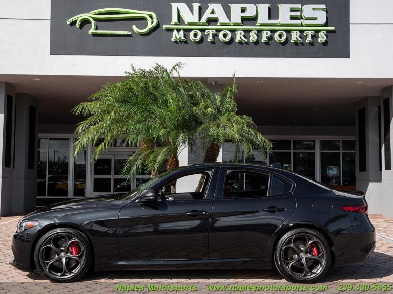 New 2019 Alfa Romeo Giulia for sale Sold at Naples Motorsports Inc - Morgan of Naples in Naples FL 34104 3