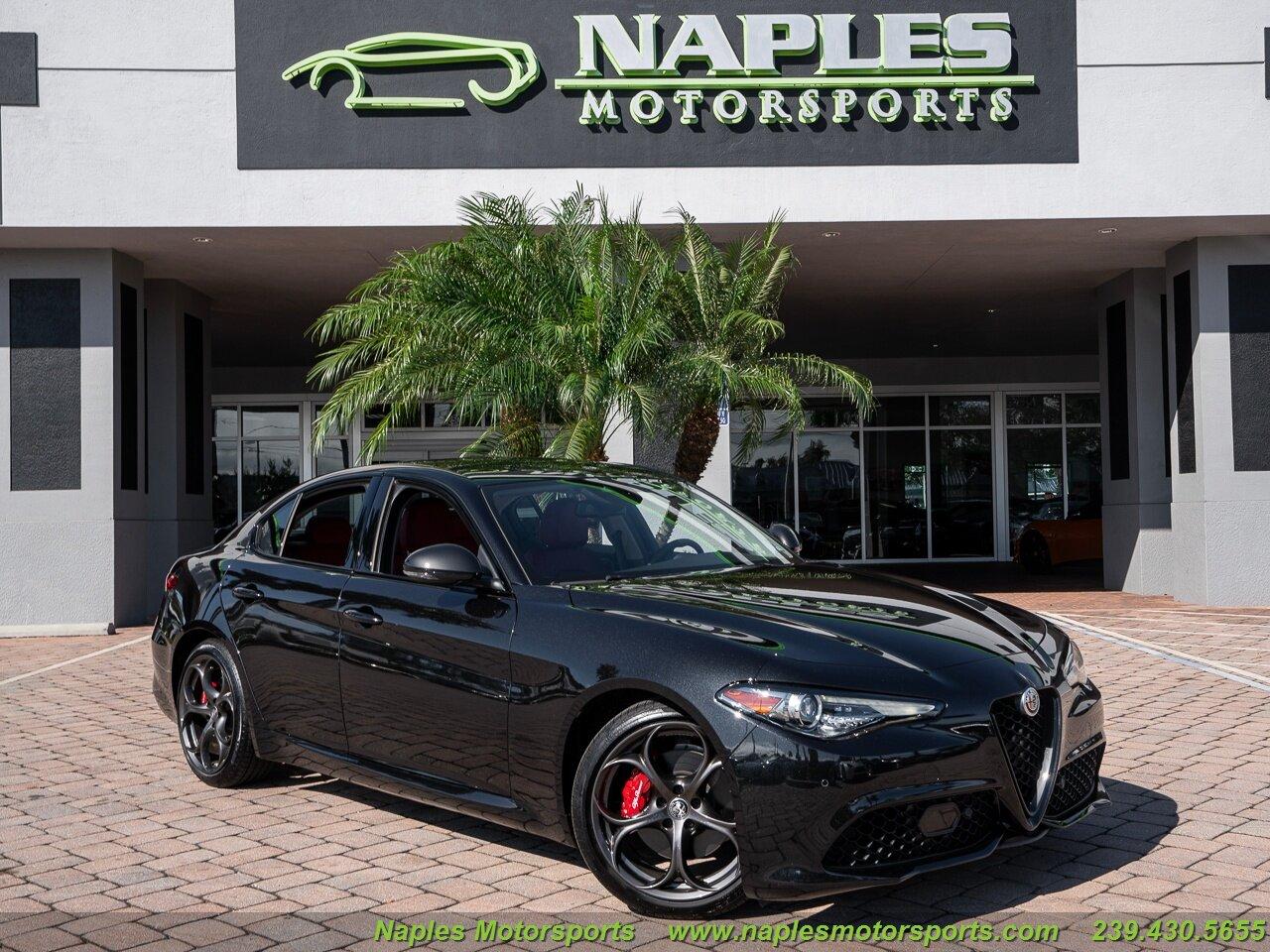 New 2019 Alfa Romeo Giulia for sale Sold at Naples Motorsports Inc - Morgan of Naples in Naples FL 34104 1