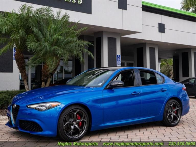 New 2019 Alfa Romeo Giulia for sale Sold at Naples Motorsports Inc - Morgan of Naples in Naples FL 34104 2