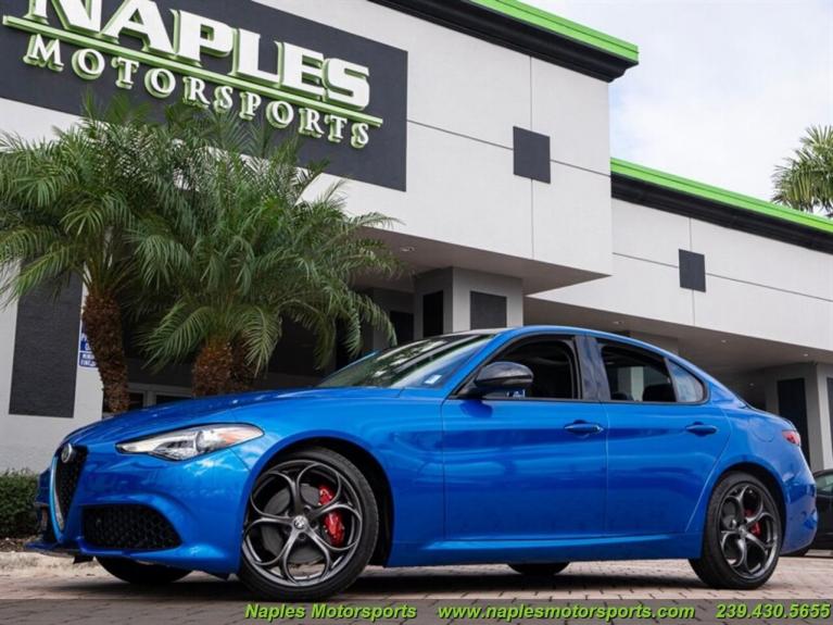 New 2019 Alfa Romeo Giulia for sale Sold at Naples Motorsports Inc - Morgan of Naples in Naples FL 34104 5