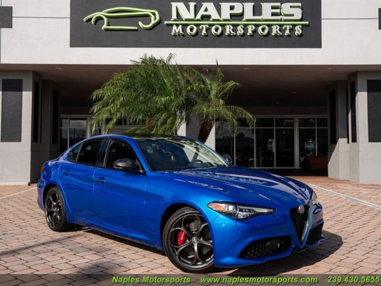 New 2019 Alfa Romeo Giulia for sale Sold at Naples Motorsports Inc - Morgan of Naples in Naples FL 34104 1