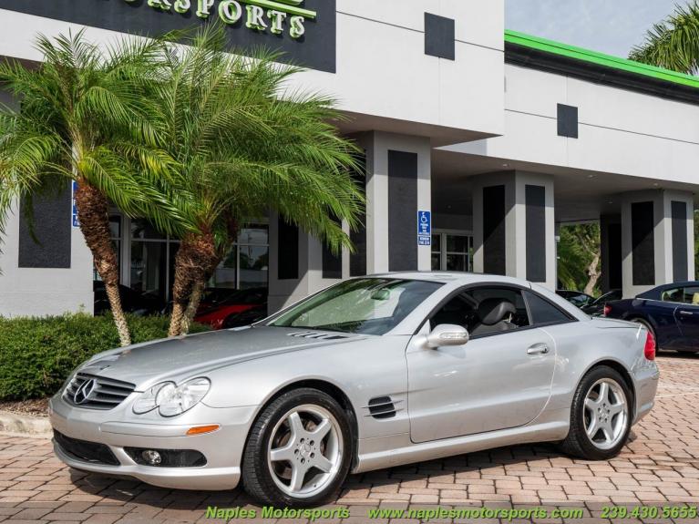 Used 2003 Mercedes-Benz SL-Class for sale Sold at Naples Motorsports Inc - Morgan of Naples in Naples FL 34104 3