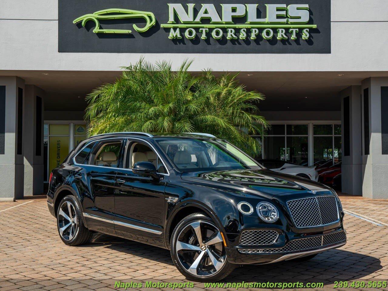 Used 2019 Bentley Bentayga V8 for sale Sold at Naples Motorsports Inc - Morgan of Naples in Naples FL 34104 1