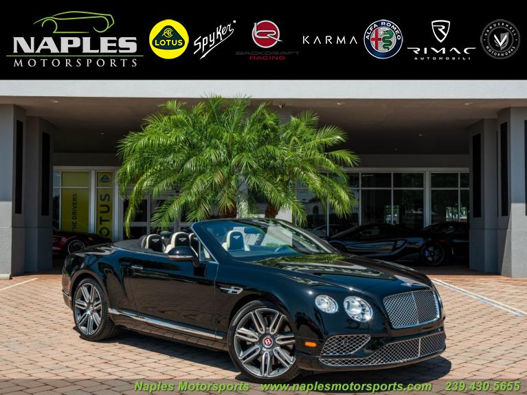 Used 2017 Bentley Continental GT V8 for sale Sold at Naples Motorsports Inc - Morgan of Naples in Naples FL 34104 1