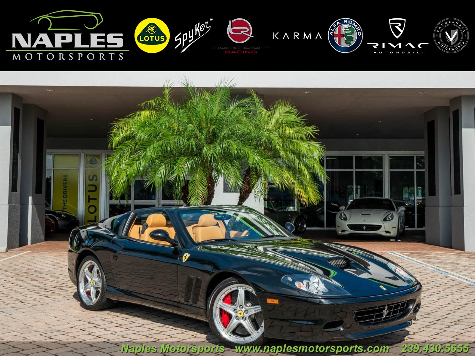 Used 2005 Ferrari SuperAmerica for sale Sold at Naples Motorsports Inc - Morgan of Naples in Naples FL 34104 1