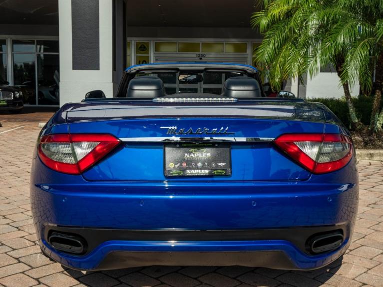 Used 2016 Maserati GranTurismo Convertible Sport for sale Sold at Naples Motorsports Inc - Morgan of Naples in Naples FL 34104 4