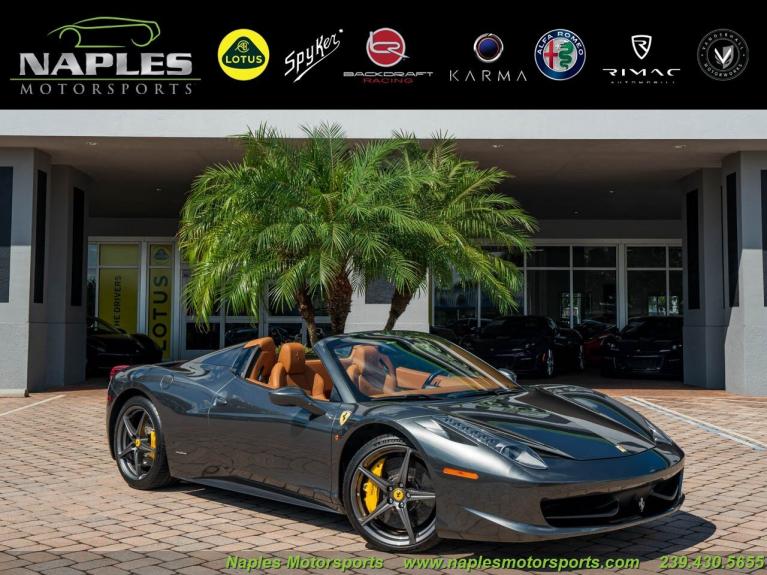 Used 2012 Ferrari 458 Italia for sale Sold at Naples Motorsports Inc - Morgan of Naples in Naples FL 34104 1