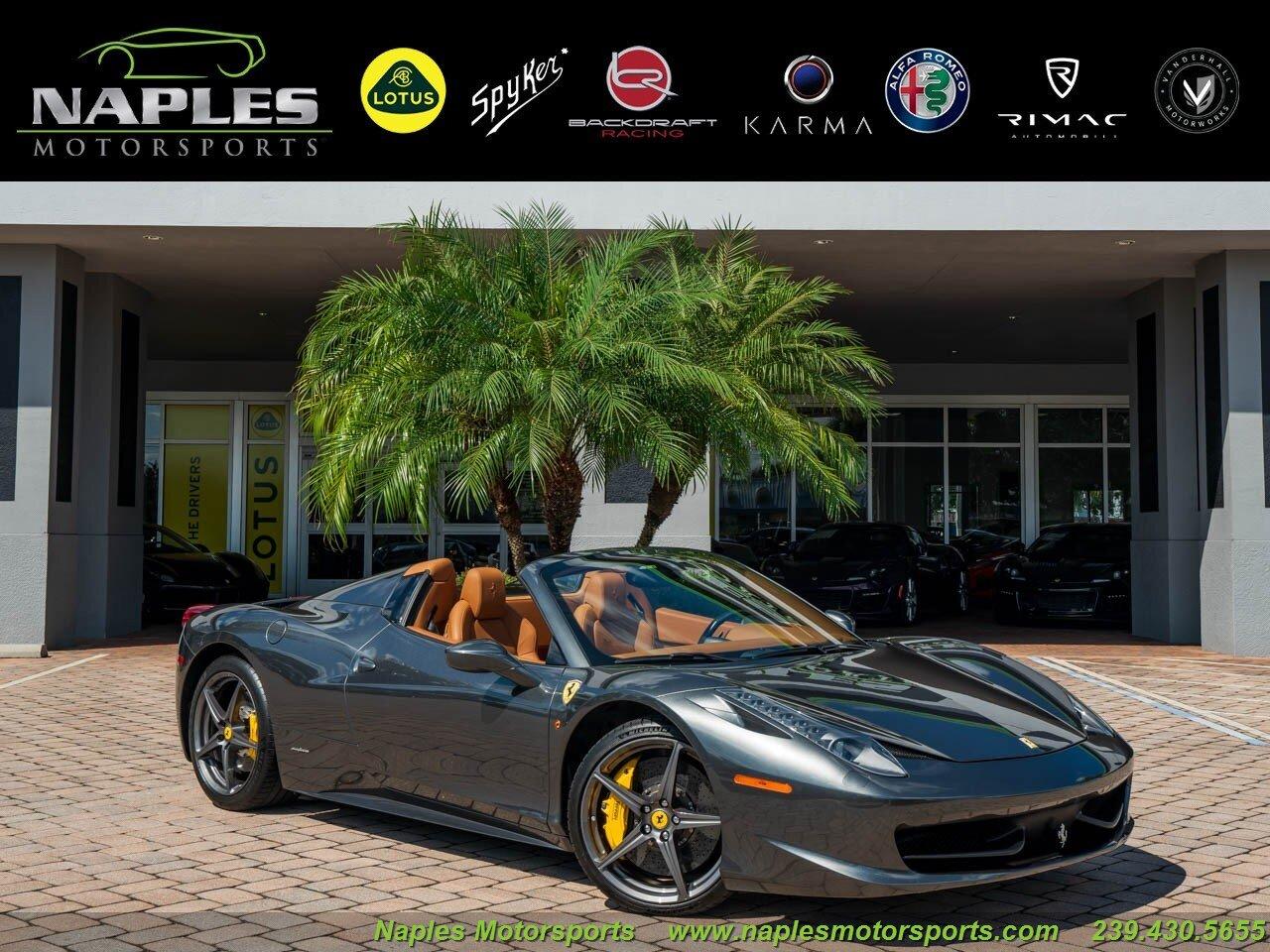Used 2012 Ferrari 458 Italia for sale Sold at Naples Motorsports Inc - Morgan of Naples in Naples FL 34104 1