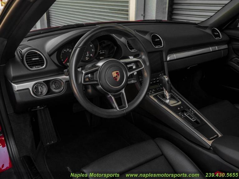Used 2018 Porsche 718 for sale Sold at Naples Motorsports Inc - Morgan of Naples in Naples FL 34104 6