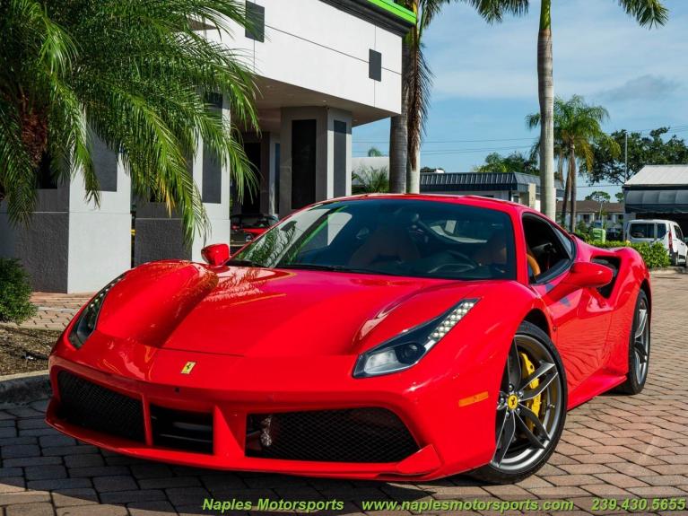 Used 2016 Ferrari 488 GTB for sale Sold at Naples Motorsports Inc - Morgan of Naples in Naples FL 34104 4