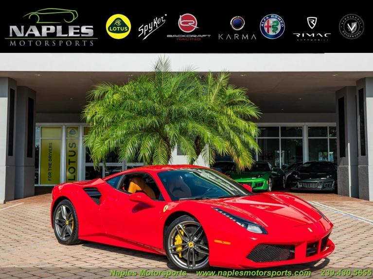Used 2016 Ferrari 488 GTB for sale Sold at Naples Motorsports Inc - Morgan of Naples in Naples FL 34104 1