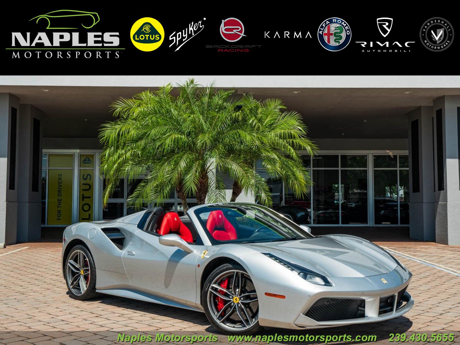 Used 2017 Ferrari 488 Spider for sale Sold at Naples Motorsports Inc - Morgan of Naples in Naples FL 34104 1