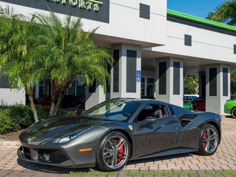 Used 2018 Ferrari 488 Spider for sale Sold at Naples Motorsports Inc - Morgan of Naples in Naples FL 34104 3