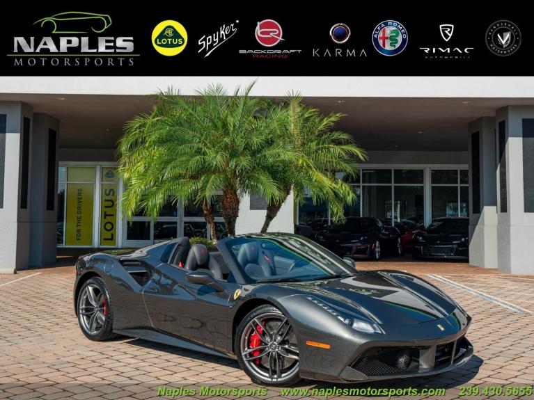 Used 2018 Ferrari 488 Spider for sale Sold at Naples Motorsports Inc - Morgan of Naples in Naples FL 34104 1