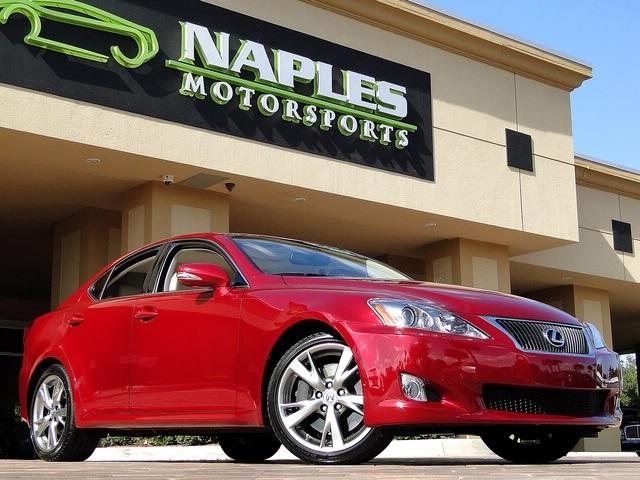 Used 2010 Lexus IS for sale Sold at Naples Motorsports Inc - Morgan of Naples in Naples FL 34104 1