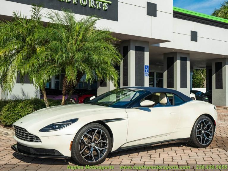Used 2019 Aston Martin DB11 Volante for sale Sold at Naples Motorsports Inc - Morgan of Naples in Naples FL 34104 3