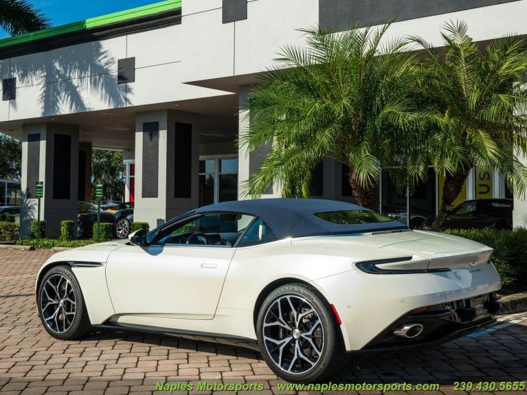 Used 2019 Aston Martin DB11 Volante for sale Sold at Naples Motorsports Inc - Morgan of Naples in Naples FL 34104 4