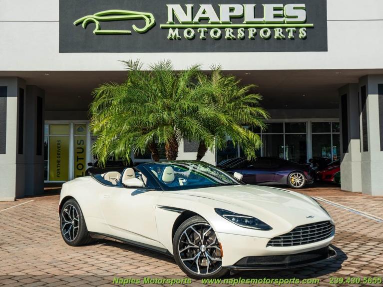 Used 2019 Aston Martin DB11 Volante for sale Sold at Naples Motorsports Inc - Morgan of Naples in Naples FL 34104 1