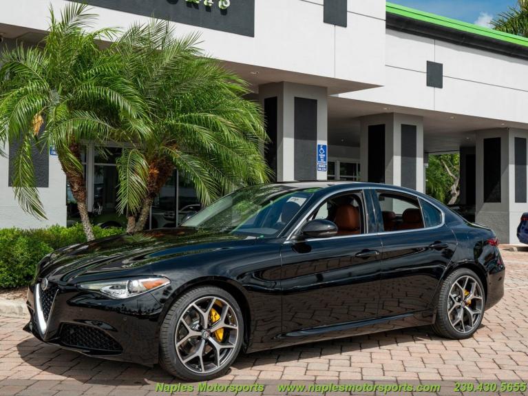 New 2021 Alfa Romeo Giulia Ti for sale Sold at Naples Motorsports Inc - Morgan of Naples in Naples FL 34104 3