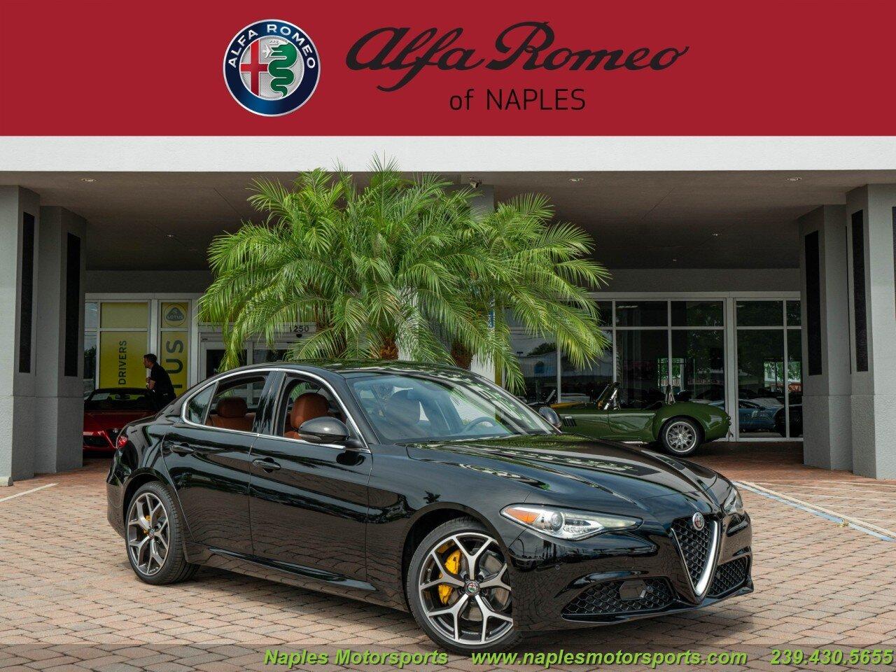 New 2021 Alfa Romeo Giulia Ti for sale Sold at Naples Motorsports Inc - Morgan of Naples in Naples FL 34104 1