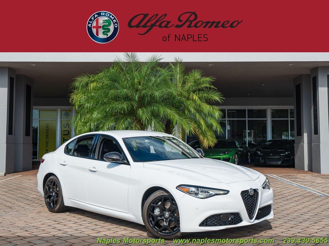 New 2021 Alfa Romeo Giulia for sale Sold at Naples Motorsports Inc - Morgan of Naples in Naples FL 34104 1