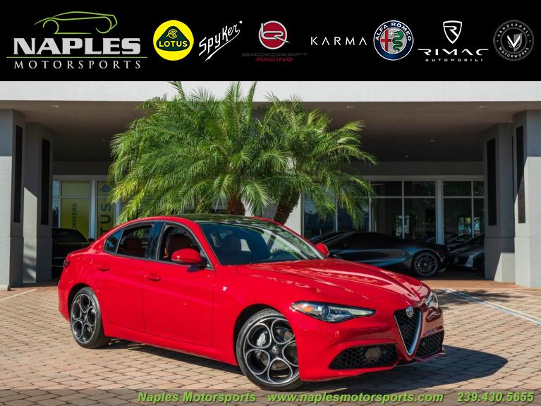 New 2022 Alfa Romeo Giulia Ti for sale Sold at Naples Motorsports Inc - Morgan of Naples in Naples FL 34104 1