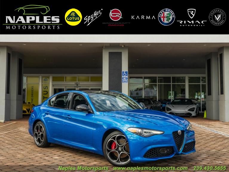 New 2022 Alfa Romeo Giulia Veloce Ti for sale Sold at Naples Motorsports Inc - Morgan of Naples in Naples FL 34104 1
