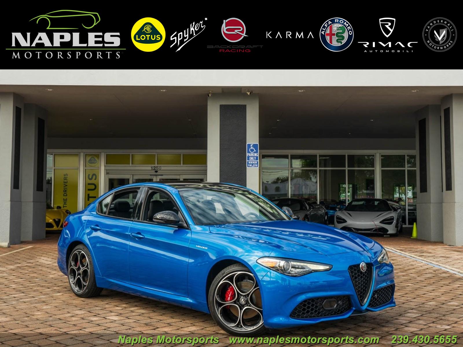 New 2022 Alfa Romeo Giulia Veloce Ti for sale Sold at Naples Motorsports Inc - Morgan of Naples in Naples FL 34104 1