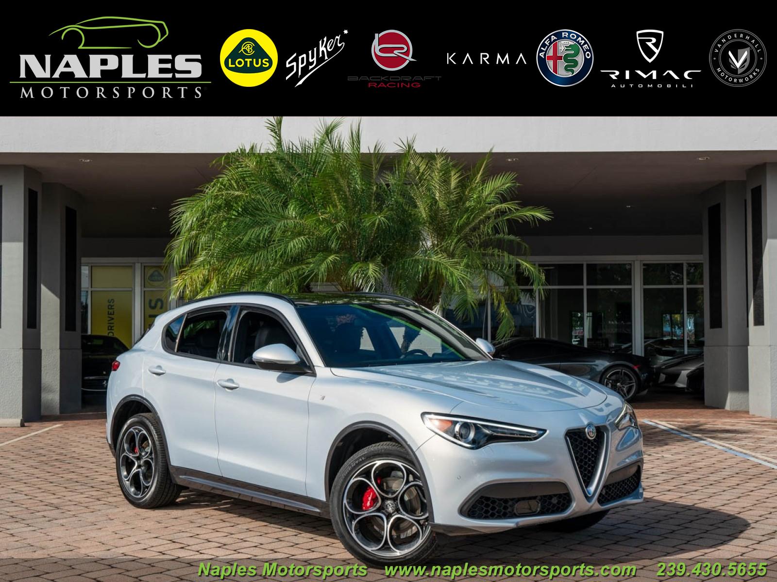 New 2022 Alfa Romeo Stelvio Ti for sale Sold at Naples Motorsports Inc - Morgan of Naples in Naples FL 34104 1