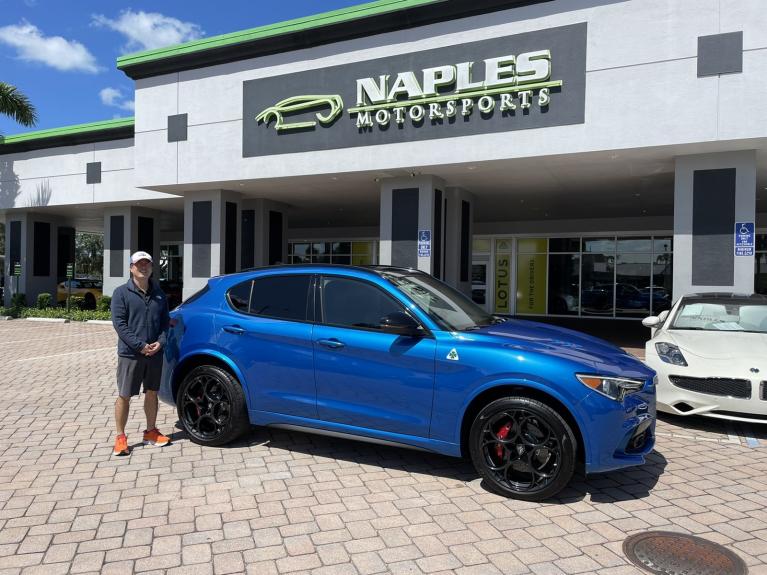 New 2022 Alfa Romeo Stelvio Quadrifoglio for sale Sold at Naples Motorsports Inc - Morgan of Naples in Naples FL 34104 1