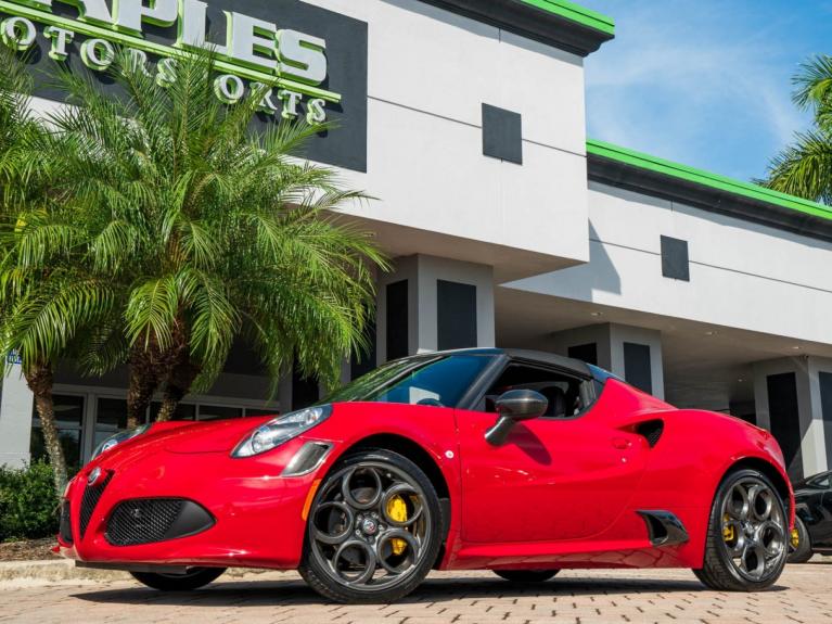 Used 2020 Alfa Romeo 4C Spider for sale Sold at Naples Motorsports Inc - Morgan of Naples in Naples FL 34104 4